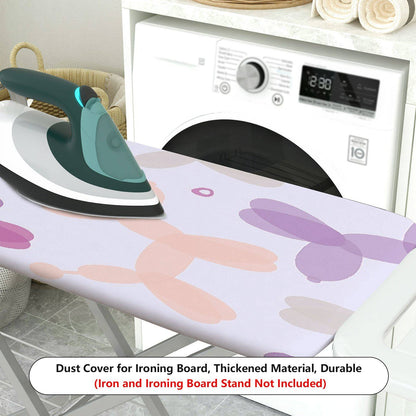 1-Piece Balloon Animal Pattern Multicolor Fun  Ironing Board Cover, Universal Size, Without Board
