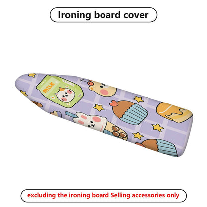 1-Piece Cute Animal Cupcake Star  Ironing Board Cover, Universal Size, Without Board