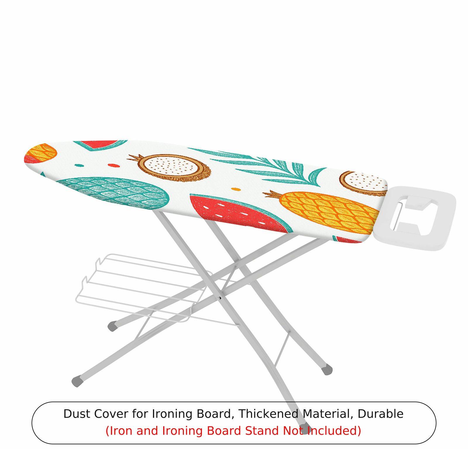 1-Piece Tropical Fruit Pattern Colorful  Ironing Board Cover, Universal Size, Without Board