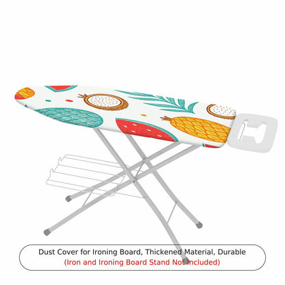1-Piece Tropical Fruit Pattern Colorful  Ironing Board Cover, Universal Size, Without Board