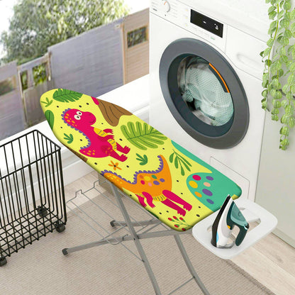 1-Piece Dinosaur Jungle Fun  Ironing Board Cover, Universal Size, Without Board