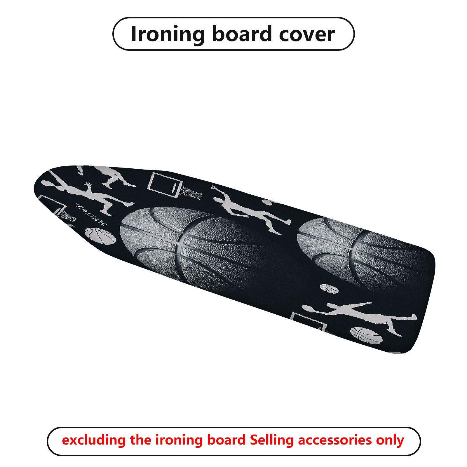1-Piece Basketball Sports Athlete  Ironing Board Cover, Universal Size, Without Board