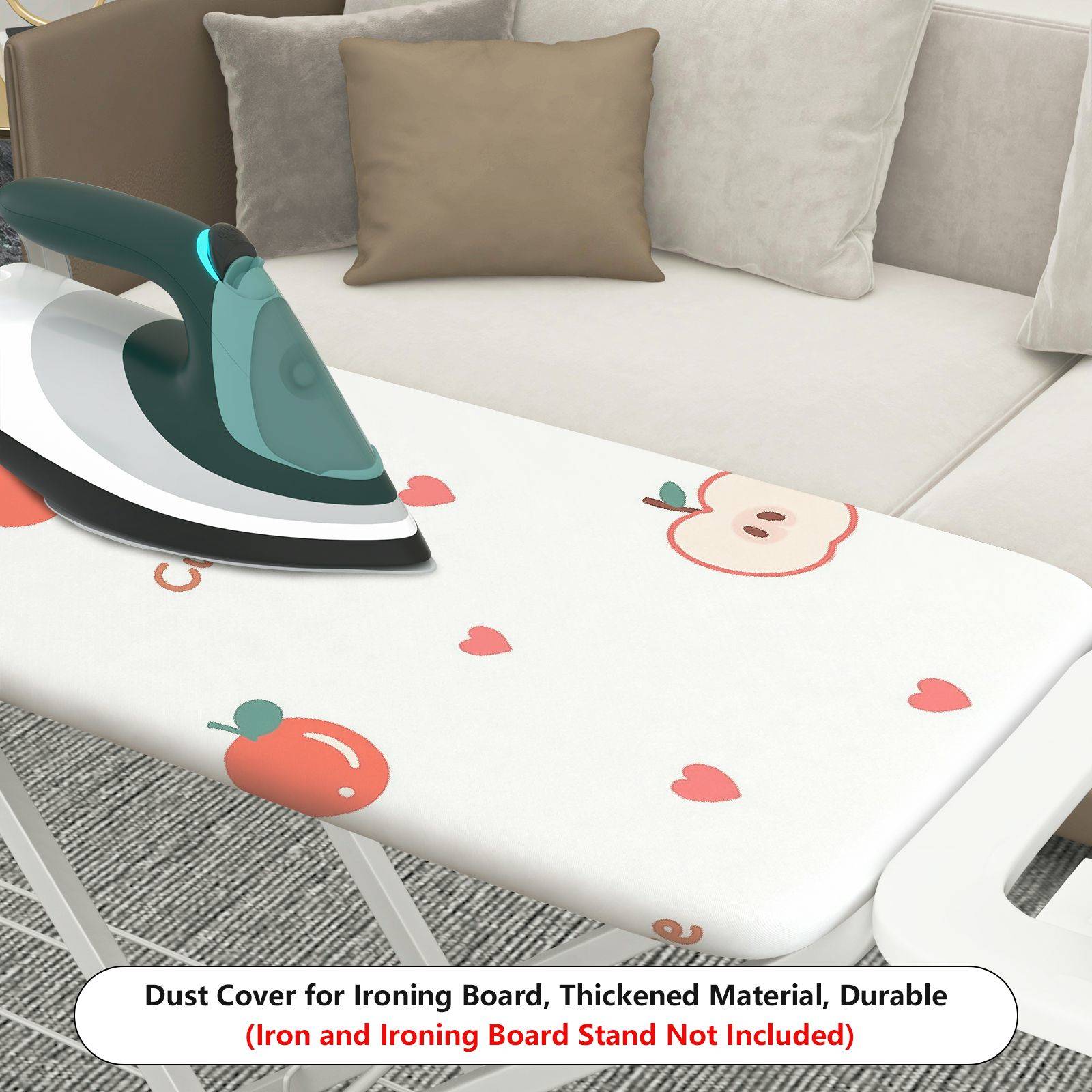 1-Piece Cute  Peach  Ironing Board Cover, Universal Size, Without Board
