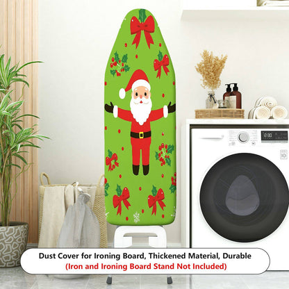 1-Piece Christmas Santa Claus Bowknot  Ironing Board Cover, Universal Size, Without Board