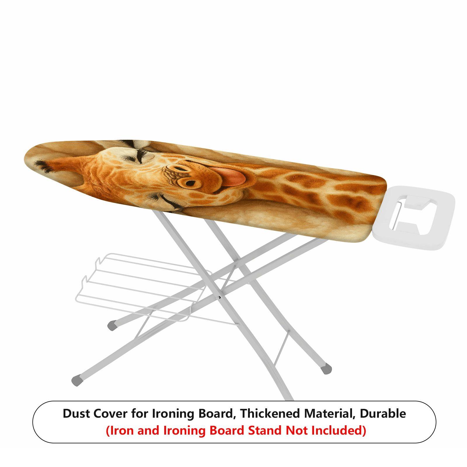 1-Piece Giraffe  Fun  Ironing Board Cover, Universal Size, Without Board