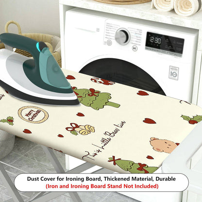 1-Piece Christmas Tree Gift Bow  Ironing Board Cover, Universal Size, Without Board