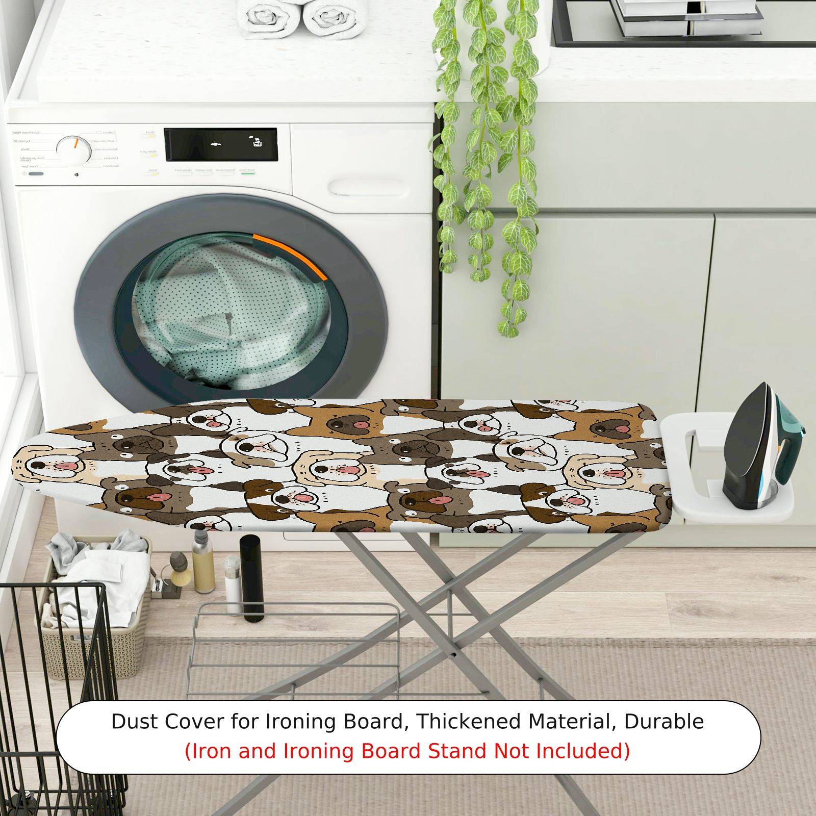 1-Piece Dog  Cute  Ironing Board Cover, Universal Size, Without Board