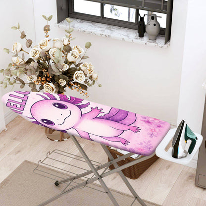1-Piece Cute  Pink Axolotl  Ironing Board Cover, Universal Size, Without Board