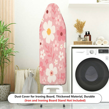 1-Piece Floral Pink Pattern Cute  Ironing Board Cover, Universal Size, Without Board