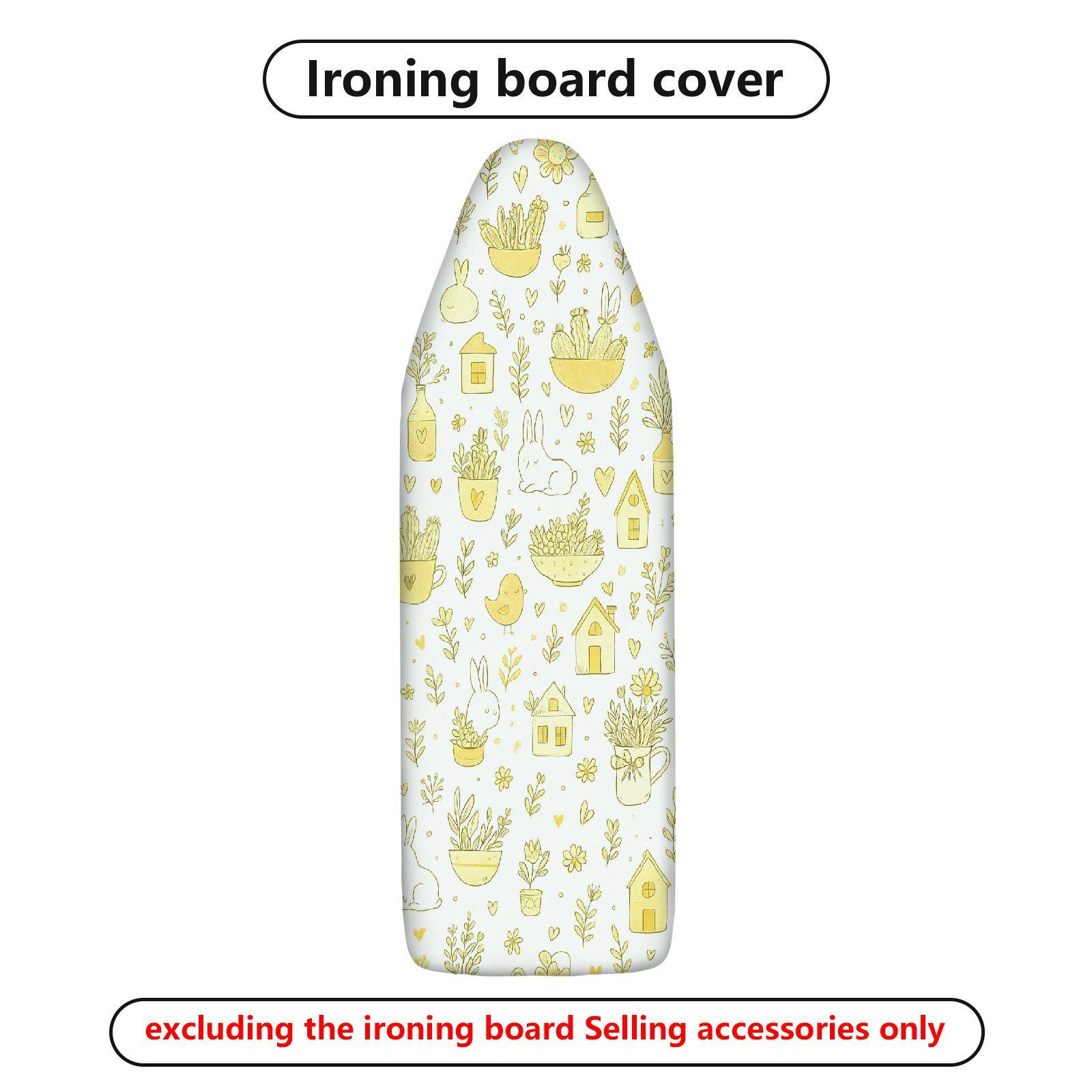 1-Piece Cute Animal Floral Nature  Ironing Board Cover, Universal Size, Without Board
