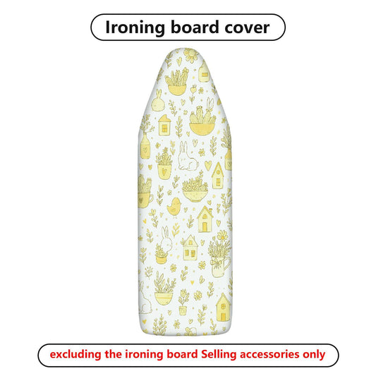 1-Piece Cute Animal Floral Nature  Ironing Board Cover, Universal Size, Without Board