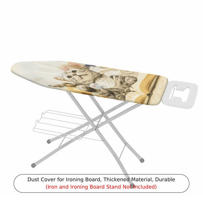 1-Piece Cat Cute Cozy  Ironing Board Cover, Universal Size, Without Board