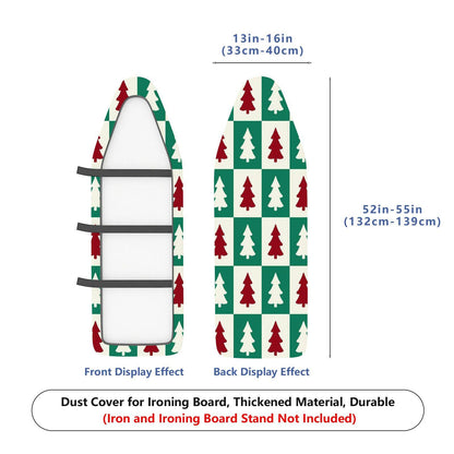 1-Piece Christmas Tree Holiday Festive  Ironing Board Cover, Universal Size, Without Board
