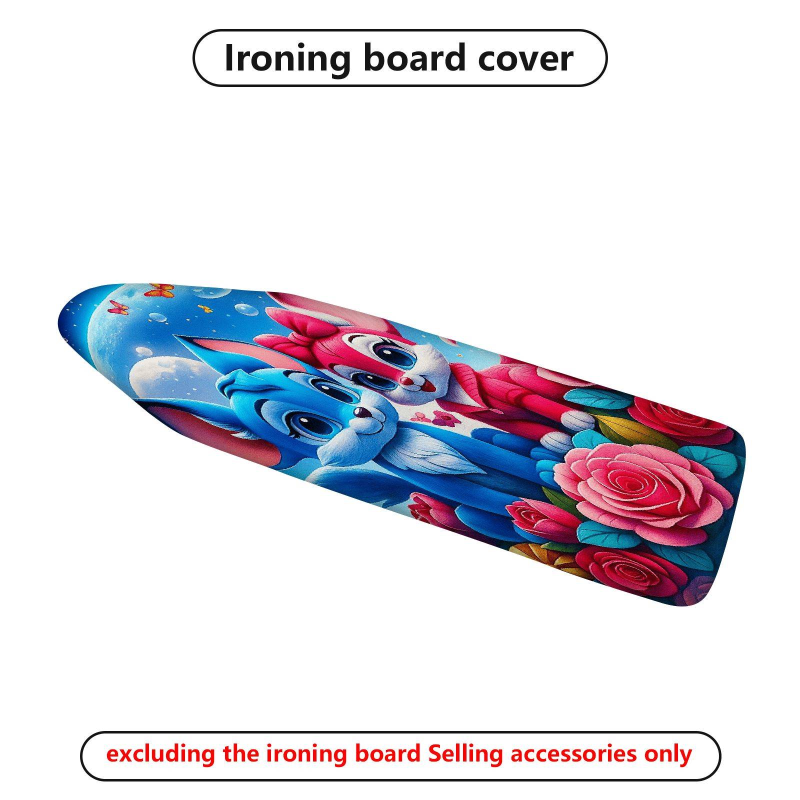 1-Piece Cute  Floral  Ironing Board Cover, Universal Size, Without Board
