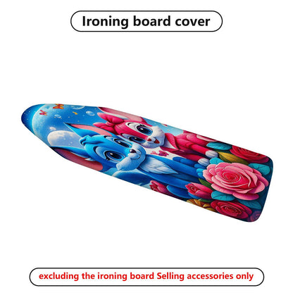 1-Piece Cute  Floral  Ironing Board Cover, Universal Size, Without Board