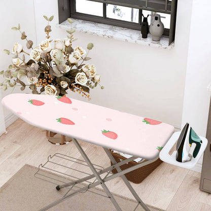 1-Piece Strawberry Pink Cute  Ironing Board Cover, Universal Size, Without Board