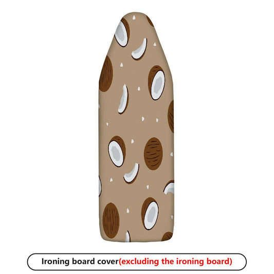 1-Piece Coconut Fruit Brown  Ironing Board Cover, Universal Size, Without Board