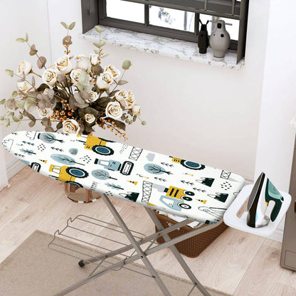 1-Piece Vehicle Fun  Ironing Board Cover, Universal Size, Without Board