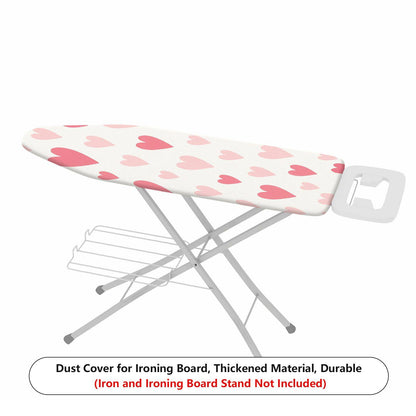 1-Piece Pink Love Heart Cute  Ironing Board Cover, Universal Size, Without Board