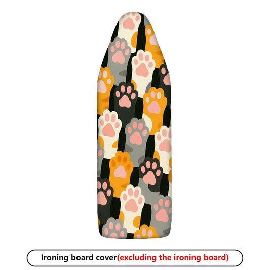 1-Piece Cute  Animal Paw Design Printed  Ironing Board Cover, Universal Size, Without Board