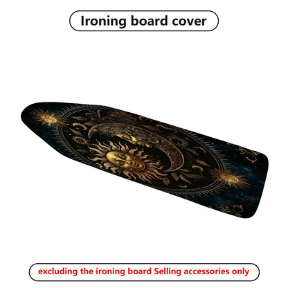 1-Piece Sun Moon Astral Zodiac  Ironing Board Cover, Universal Size, Without Board