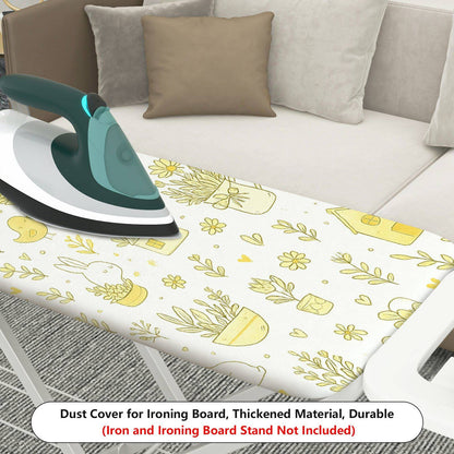 1-Piece Cute Animal Floral Nature  Ironing Board Cover, Universal Size, Without Board