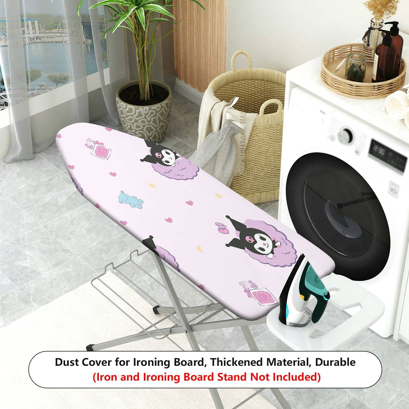 1-Piece Cute Bear  Ironing Board Cover, Universal Size, Without Board