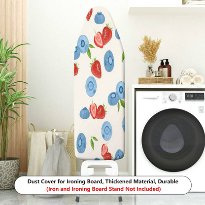 1-Piece Fruit Pattern Strawberry Blueberry Cute  Ironing Board Cover, Universal Size, Without Board