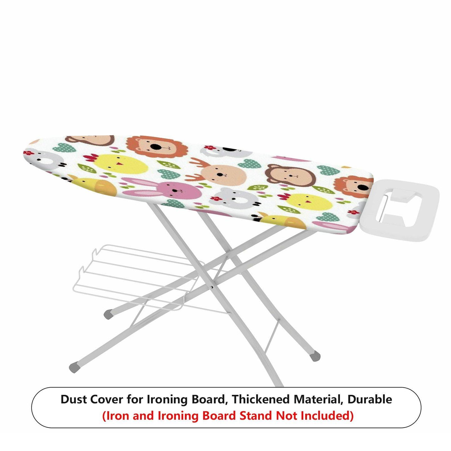 1-Piece Animal Pattern Colorful Cute  Ironing Board Cover, Universal Size, Without Board