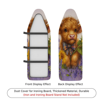 1-Piece Cute Animal Floral Decorative  Ironing Board Cover, Universal Size, Without Board