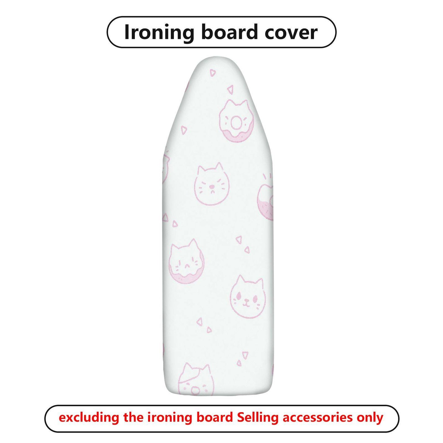 1-Piece Cute  Cat Heart  Ironing Board Cover, Universal Size, Without Board
