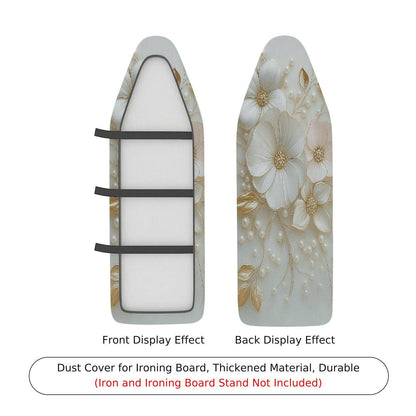 1-Piece Floral Elegant Vintage  Ironing Board Cover, Universal Size, Without Board