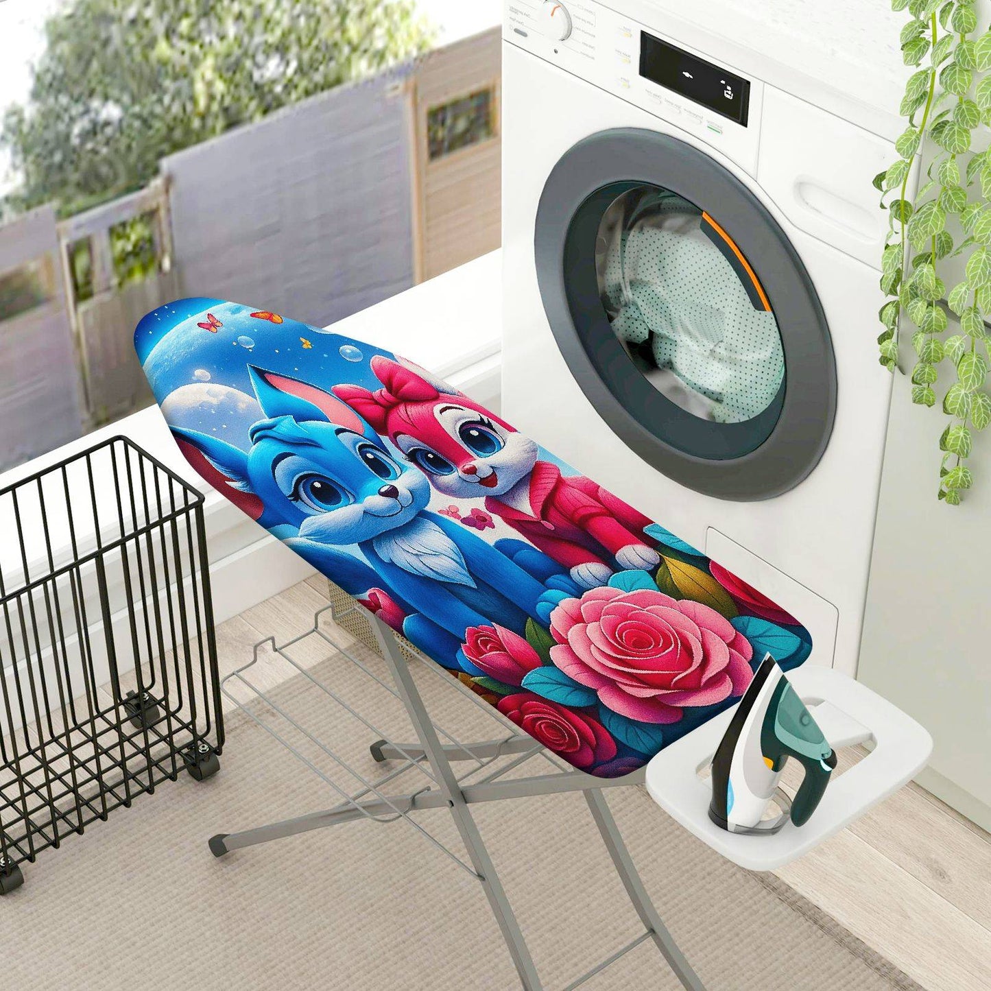 1-Piece Cute  Floral  Ironing Board Cover, Universal Size, Without Board