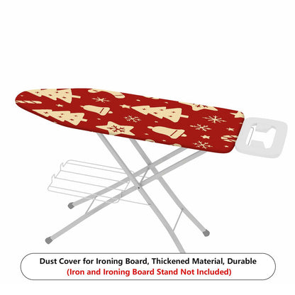 1-Piece Christmas Tree Bell Snowflake  Ironing Board Cover, Universal Size, Without Board