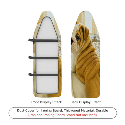 1-Piece Dog Beige Cozy  Ironing Board Cover, Universal Size, Without Board