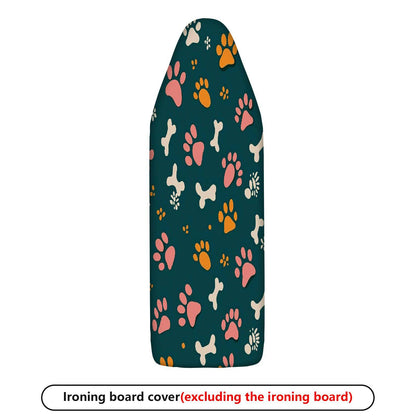 1-Piece Paw Bone Print Pet Cute  Ironing Board Cover, Universal Size, Without Board