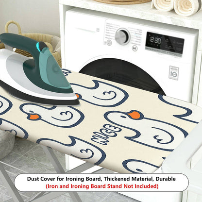 1-Piece Cute Duck Pattern  Style Animal Design  Ironing Board Cover, Universal Size, Without Board