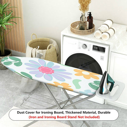 1-Piece Floral Colorful Leaf Cute  Ironing Board Cover, Universal Size, Without Board