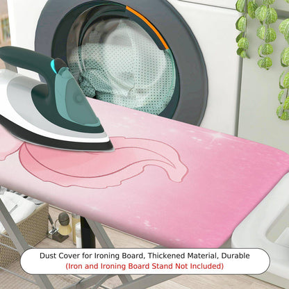 1-Piece Cute  Pink  Ironing Board Cover, Universal Size, Without Board