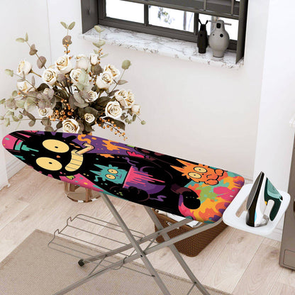 1-Piece Colorful Fun  Ironing Board Cover, Universal Size, Without Board