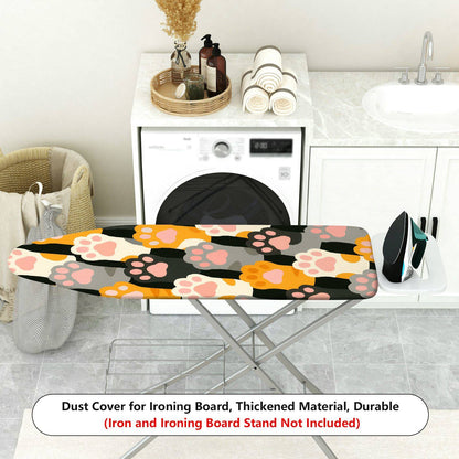 1-Piece Cute  Animal Paw Design Printed  Ironing Board Cover, Universal Size, Without Board