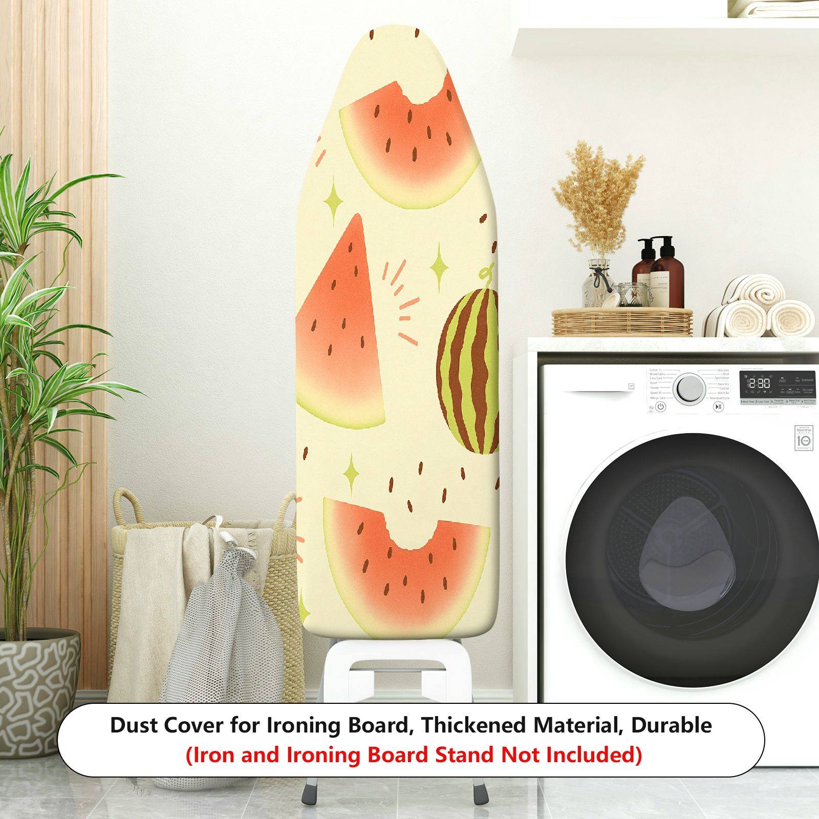 1-Piece Watermelon Fruit Summer  Ironing Board Cover, Universal Size, Without Board