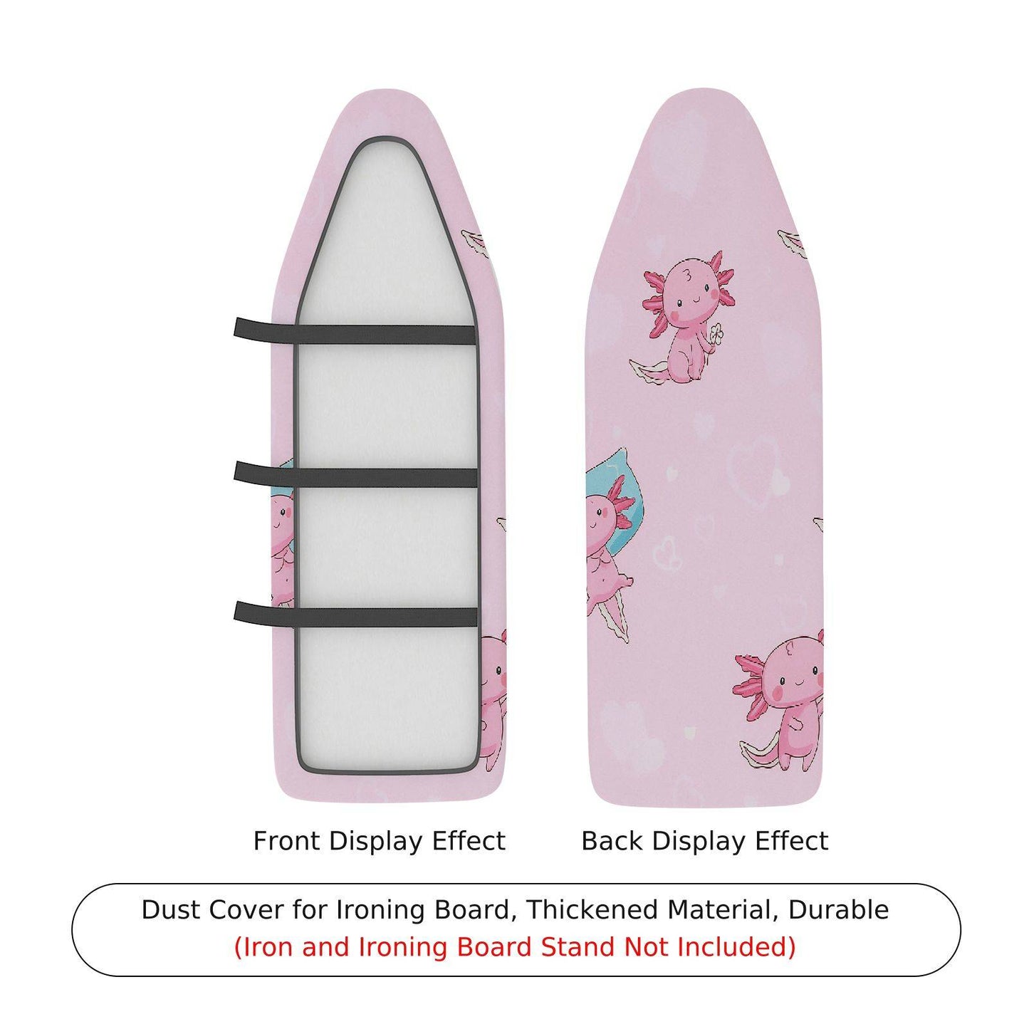 1-Piece Pink Cute  Ironing Board Cover, Universal Size, Without Board