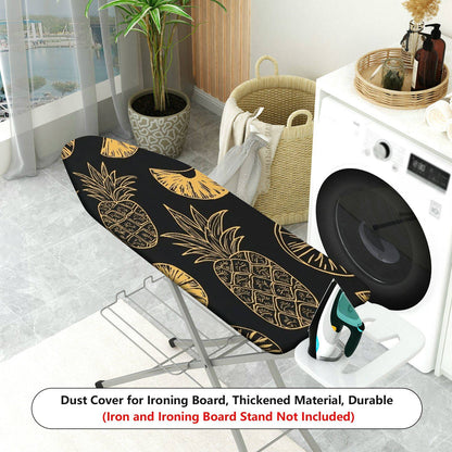 1-Piece Pineapple Tropical Fruit  Ironing Board Cover, Universal Size, Without Board