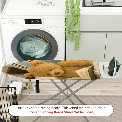 1-Piece Teddy Bear Cozy Cute  Ironing Board Cover, Universal Size, Without Board