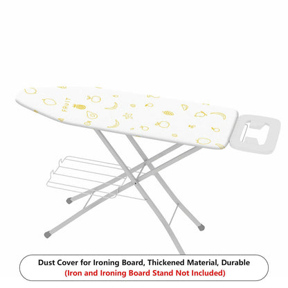 1-Piece Fruit pattern Yellow tone Decorative  Ironing Board Cover, Universal Size, Without Board