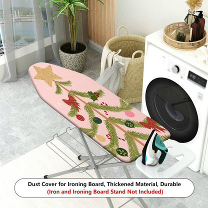 1-Piece Christmas Tree Star Ornament  Ironing Board Cover, Universal Size, Without Board