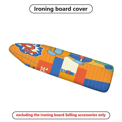 1-Piece Robot Fun  Ironing Board Cover, Universal Size, Without Board