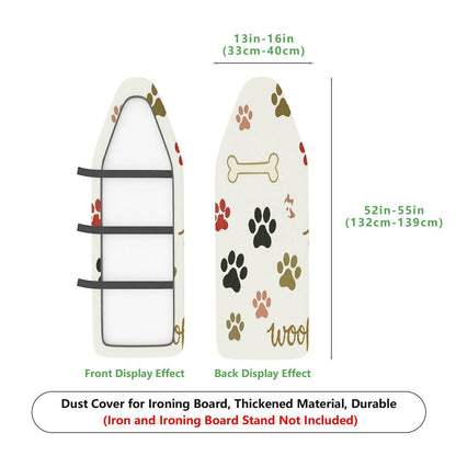 1-Piece Paw Bone Cute  Ironing Board Cover, Universal Size, Without Board