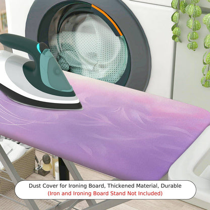 1-Piece Cute Cat Purple  Ironing Board Cover, Universal Size, Without Board